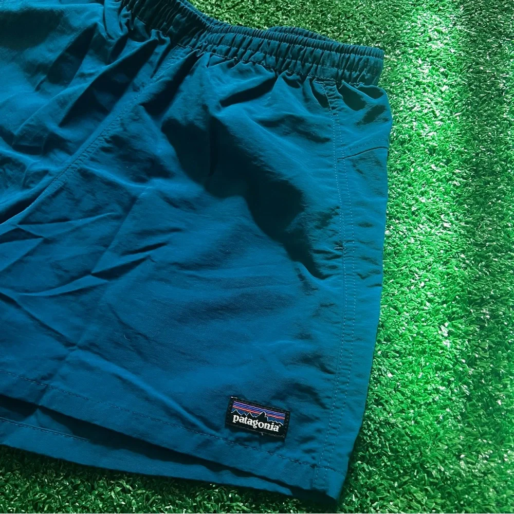 Patagonia Blue Athletic Shorts Lightweight Performance - Picture 2 of 4